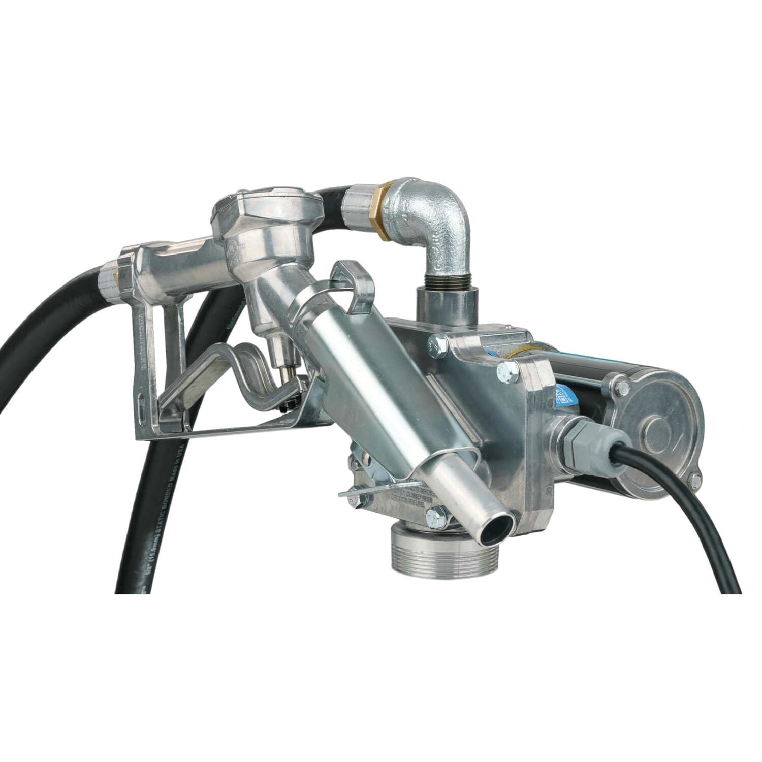 EZ-8 GPI - Fuel Transfer Pump, Manual Shut-Off Nozzle with Direct Mount, 8 GPM, 12 Volt (137100-01)