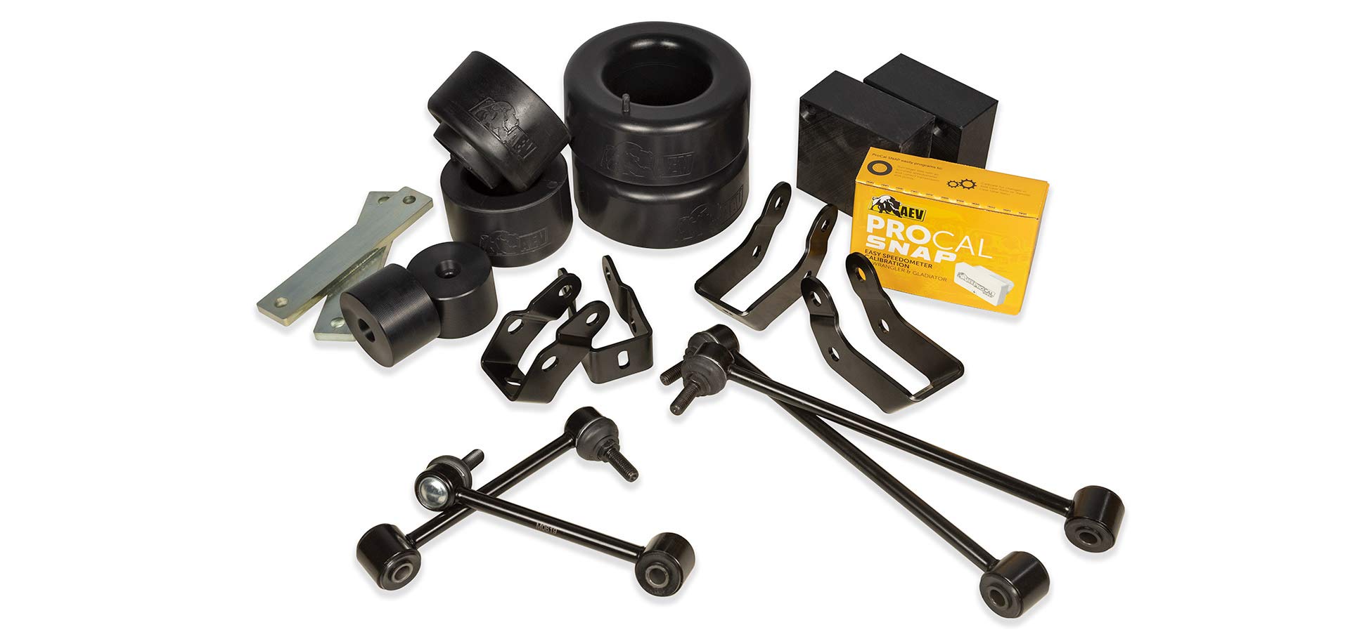 2″ AEV Spacer Lift Compatible with 2020-2026 Jeep JT Gladiator Mojave Includes Procal Snap