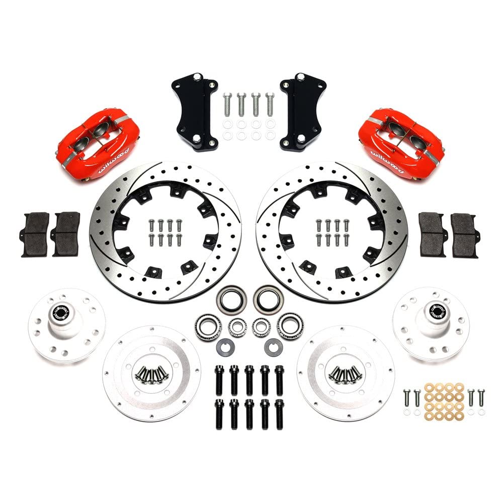 12.19" FDLI Front Kit, Drilled, Red