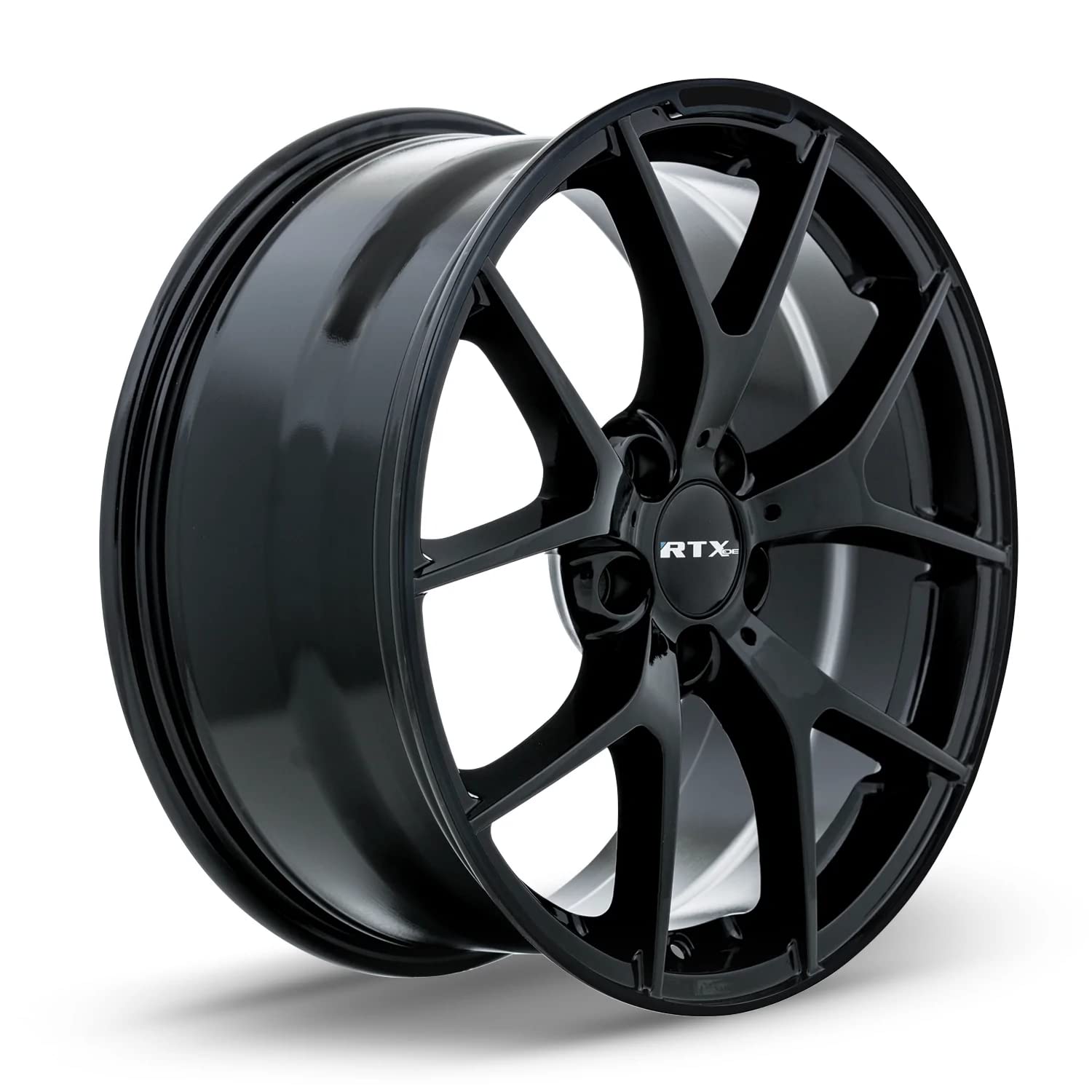 Arrow RTX Custom Wheel - 18x8, 45 Offset, 5x112 Bolt Pattern, 66.6mm Hub - Satin Black Rim