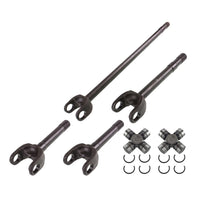 TEN Factory Drive Axle Shaft Assembly MG22163 for Dana 60 Reverse, 35 Spline, Left & Right Front Axle Kit - Fits Ford F-350 (1985-1988), Replaces: Revolution Gear & Axle DC-D60-FORD-85-98