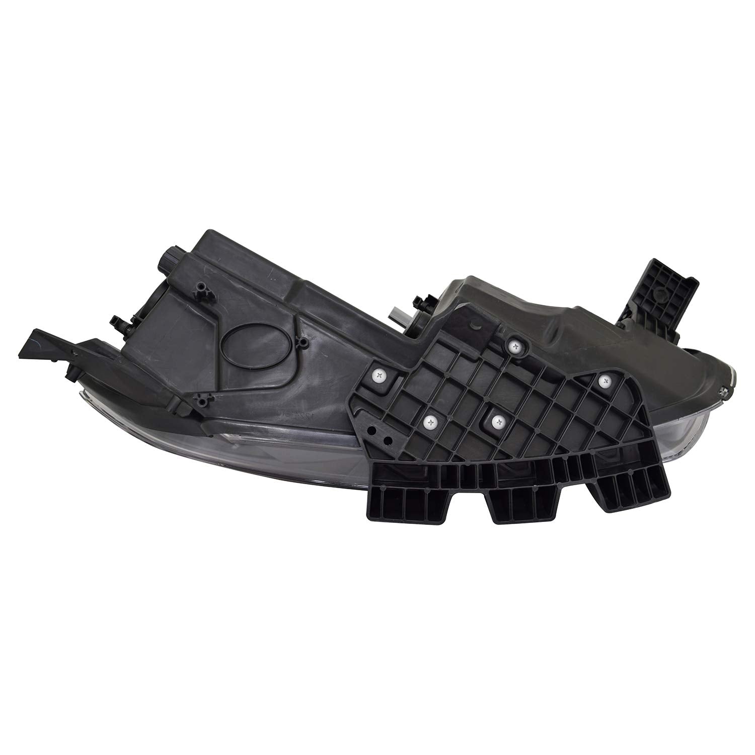 Left TYC Headlight Assembly Compatible with 2013-2015 Dodge Dart