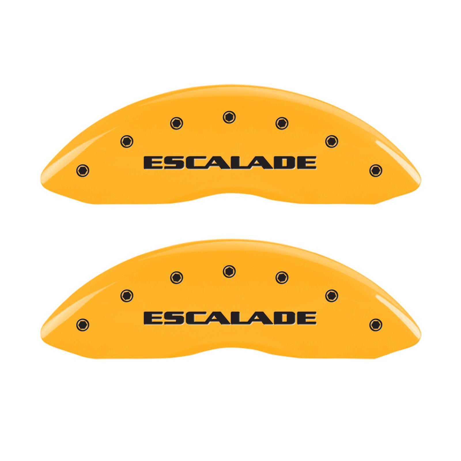 Caliper Covers MGP 35014SEXTYL Caliper Cover, Yellow