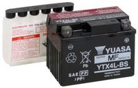 YTX4L-BS Yuasa YUAM62X4B Maintenance Free AGM Battery with Acid pack