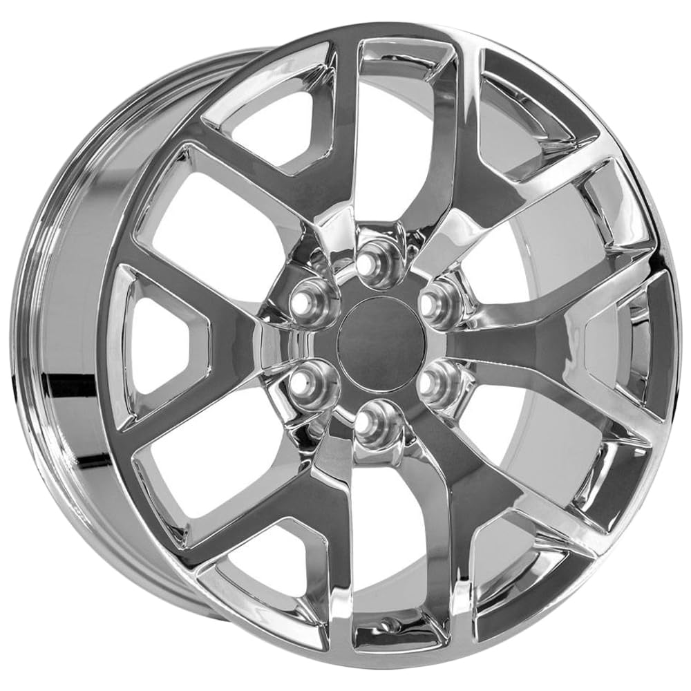 Chrome Wheel OE Wheels LLC CV92-22090-6550-31C Painted (22 x 9. inches /6 x 139 mm, 31 mm Offset)