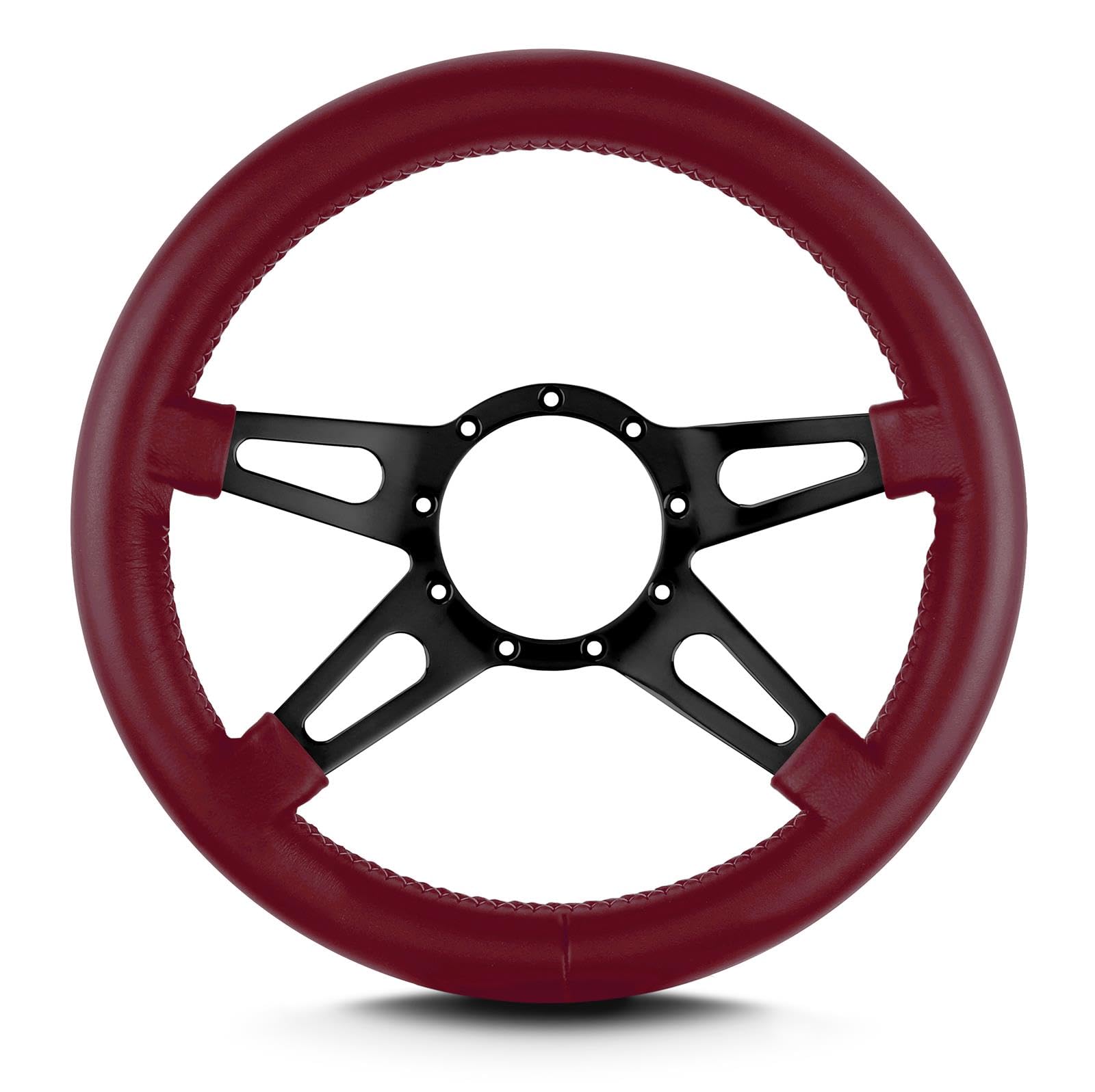 Lecarra Mark 9 95503 Supreme Black Thick Grip Burgandy