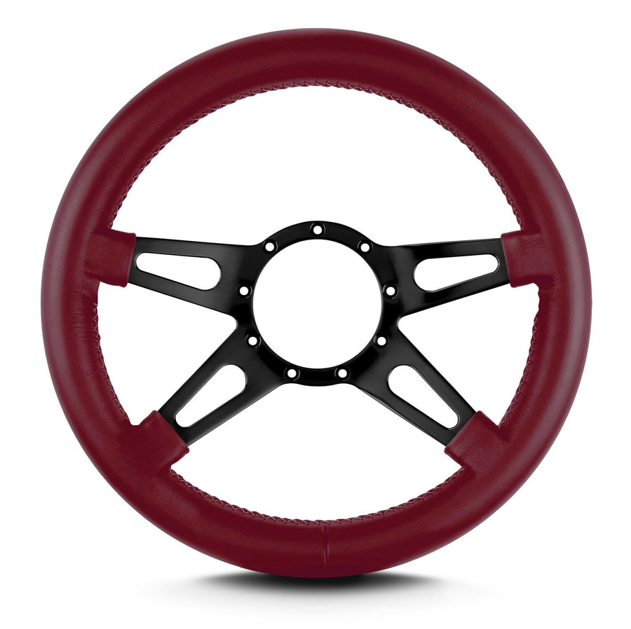 Lecarra Mark 9 95503 Supreme Black Thick Grip Burgandy