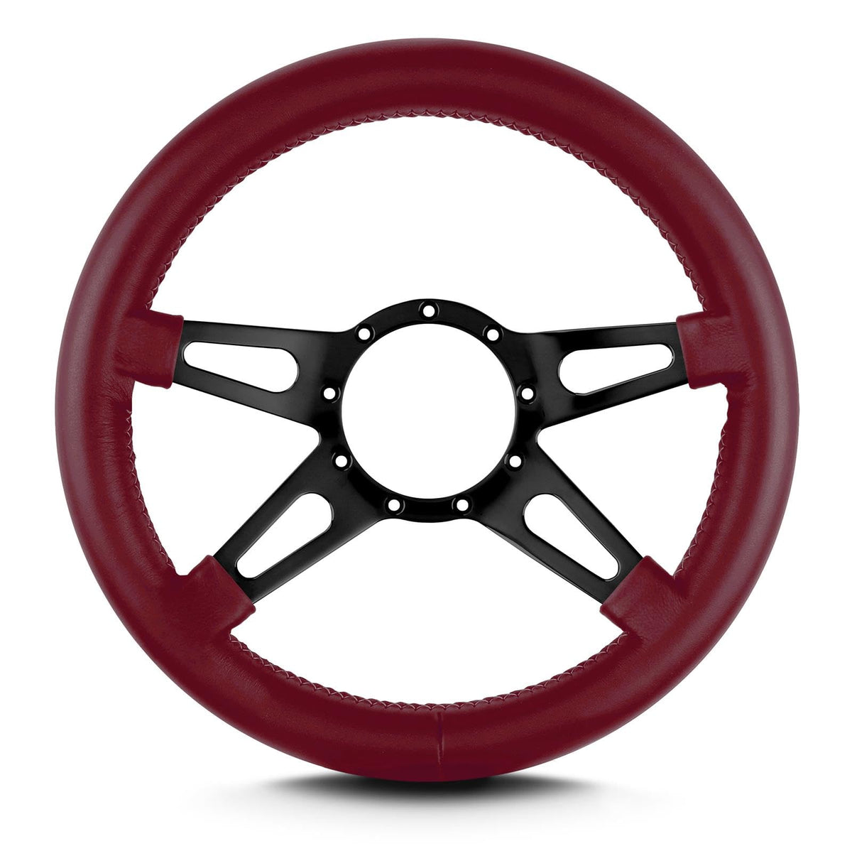 Lecarra Mark 9 95503 Supreme Black Thick Grip Burgandy