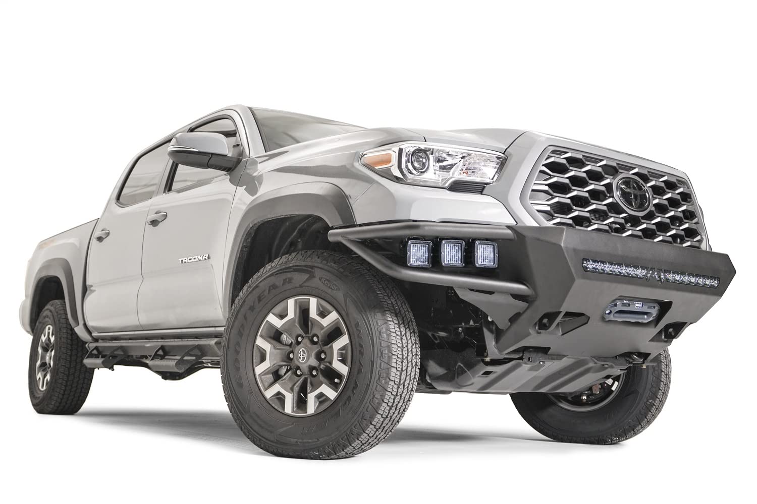 Toyota Tacoma fits Fab Fours Inc. TB16-01-1 Front Replacement Bumper