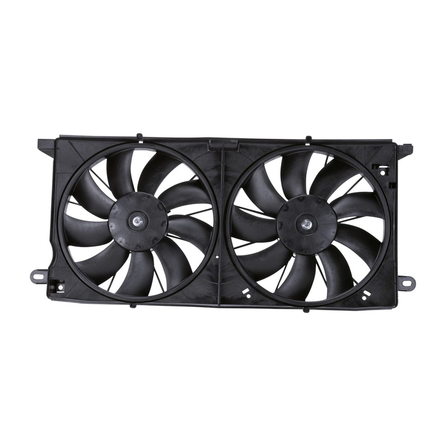 Cadillac/Oldsmobile TYC 621390 Replacement Radiator/Condenser Cooling Fan Assembly