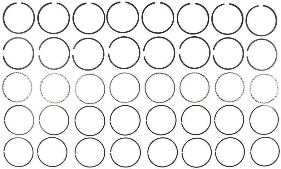 Mahle Dearborn Marine Rings Ford 361/390 Engs 61-71 Ford Ind Ford Trk 360/390 Plain Ring Set