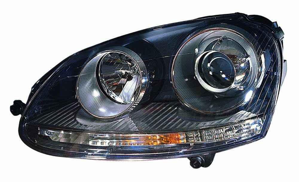 Volkswagen Driver Side Replacement Headlight Unit Depo 341-1124L-USH3 without Bulb