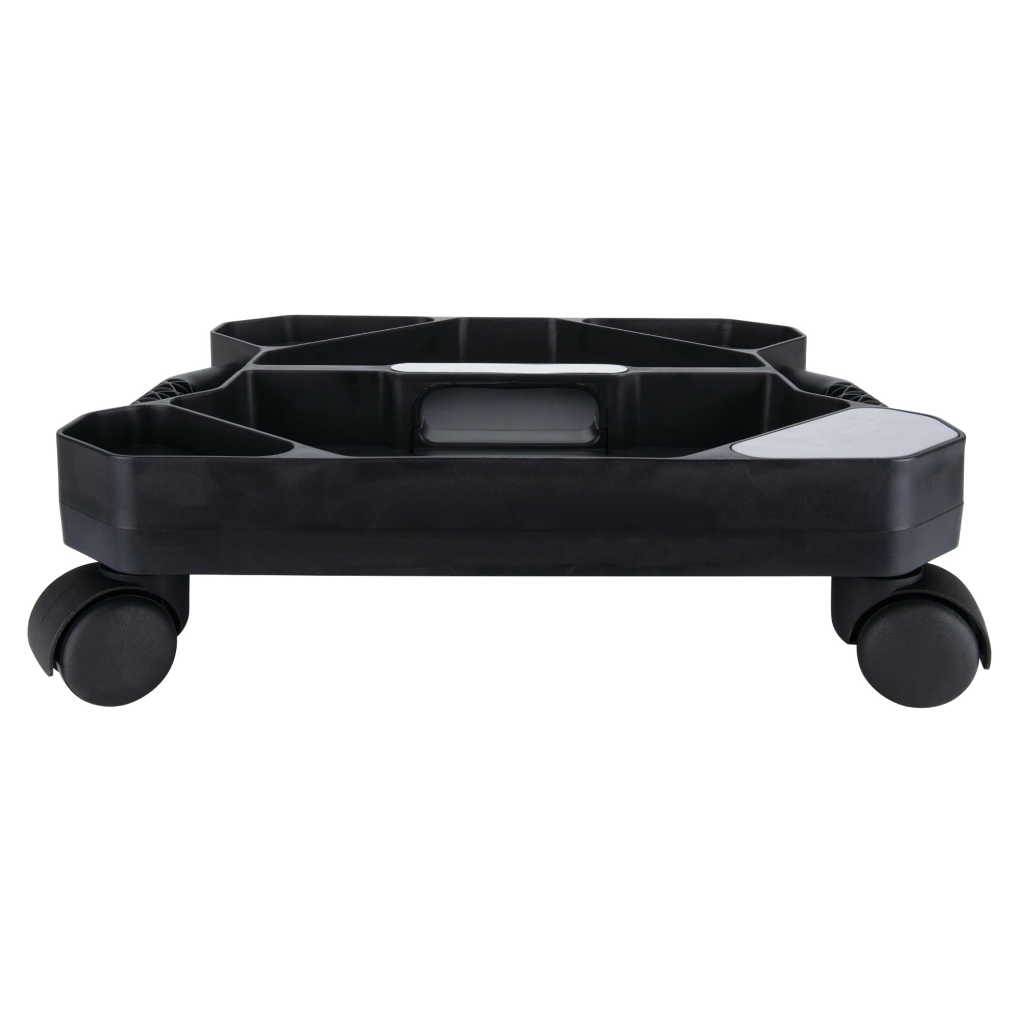 Tool Creeper Performance Tool W85032 Rolling Caddy Tray with 5 Sections for Mechanic Garage and Workshop Organization, Black, 17.13x15.75x4.75-Inches