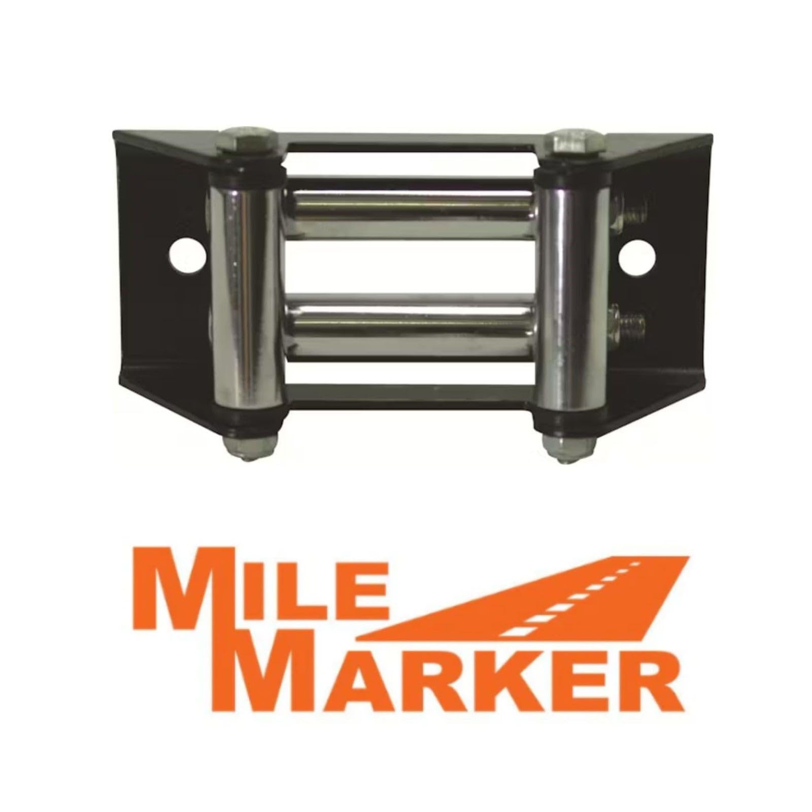 WH-5 MILE MARKER Roller Fairlead - PE5000 Winch - Designed for Use with Steel Cable or Rope Material, Crafted from High Strength Reinforced Steel, Conquer Off-Road