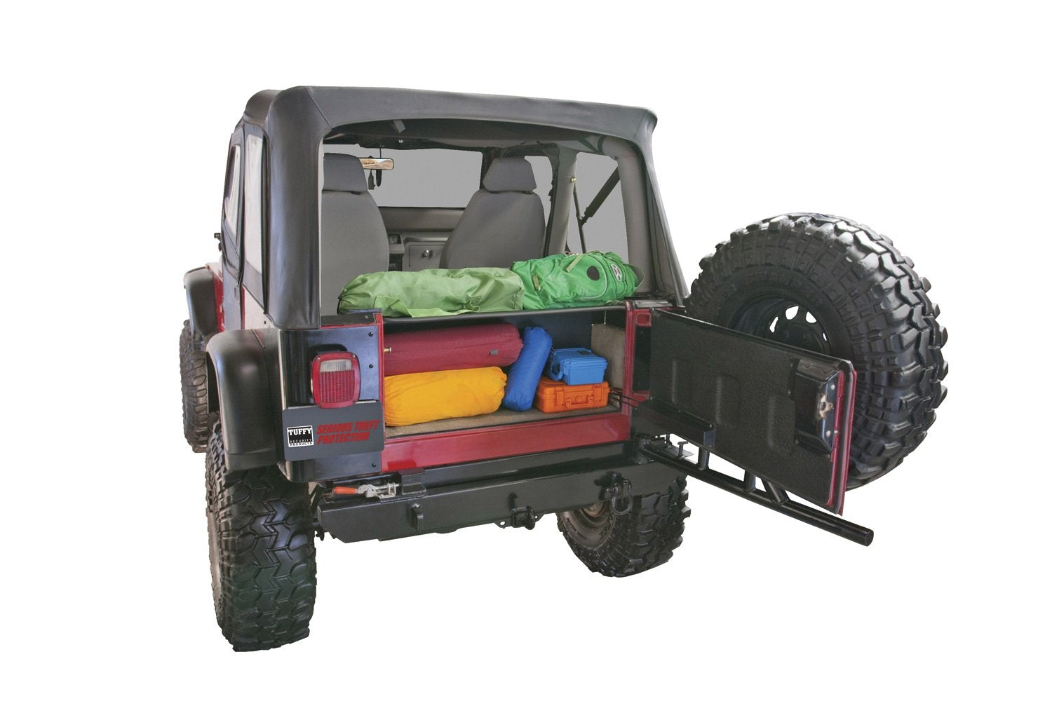 Cargo Enclosure - Tuffy Security Products | Standard for Jeep Wrangler YJ | 1987-1995