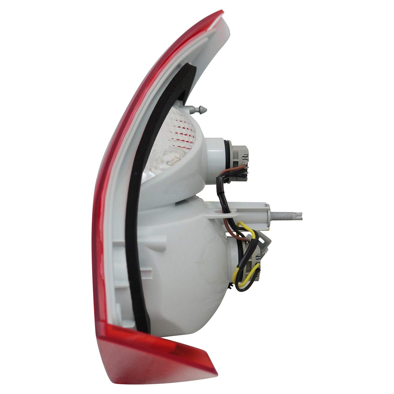 Left TYC Tail Light Assembly Compatible with 2014-2019 Ford Fiesta