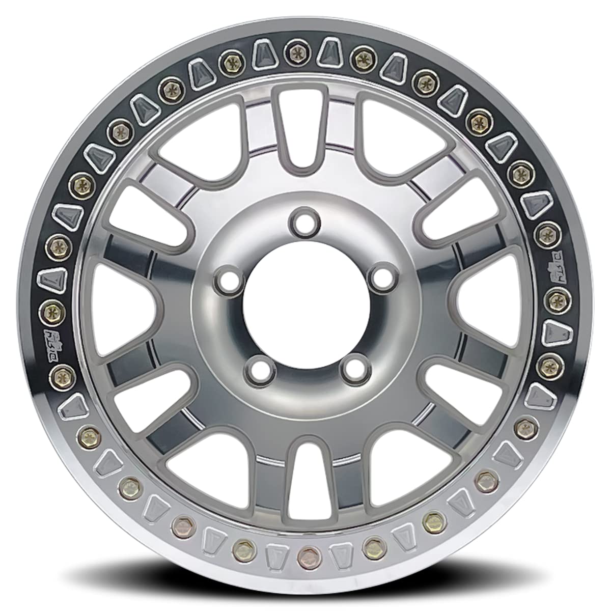 Dirty Life Tires Canyon Race (9314) Machined Wheel with Non Chrome (19 x 19. inches /1 x 17 inches, -12 i