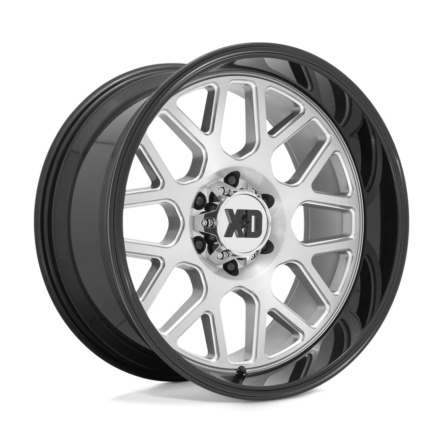 XD 24X12 XD849 8X6.5 BRUSH-MILL BLK-LP -44MM - XD84924280544N