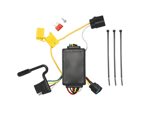 Tow Harness Tekonsha 118258, 4-Way Flat, w/Circuit Protected ModuLite® Module, Compatable with 2007-2012 Hyundai Santa Fe
