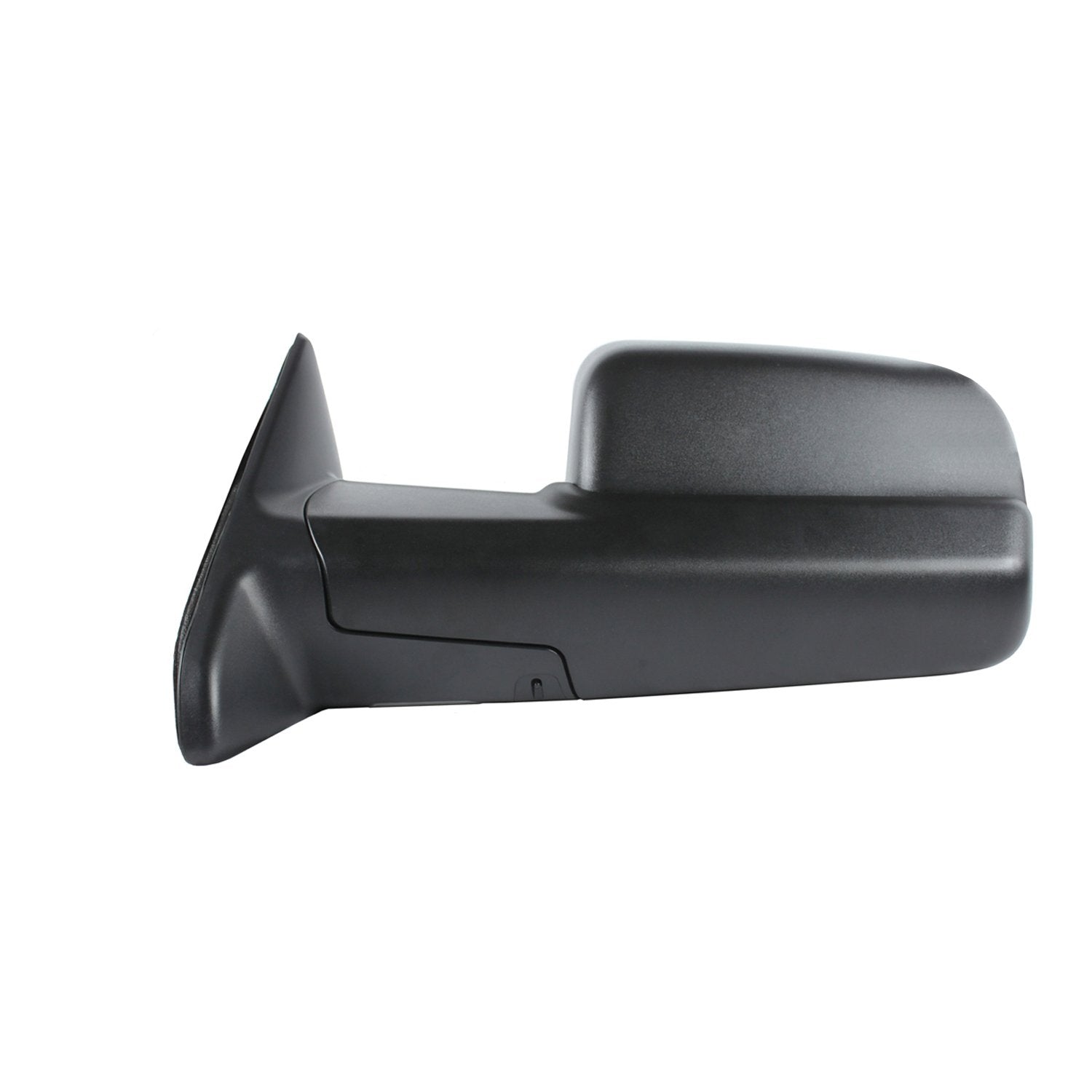 K Source Towing Mirror Driver-Side – For 2013-2022 Ram Pick-Up Full Size, Textured Black, Ambient Temperature sensor (LH), Flip-out-head, Dual Lens, Foldaway