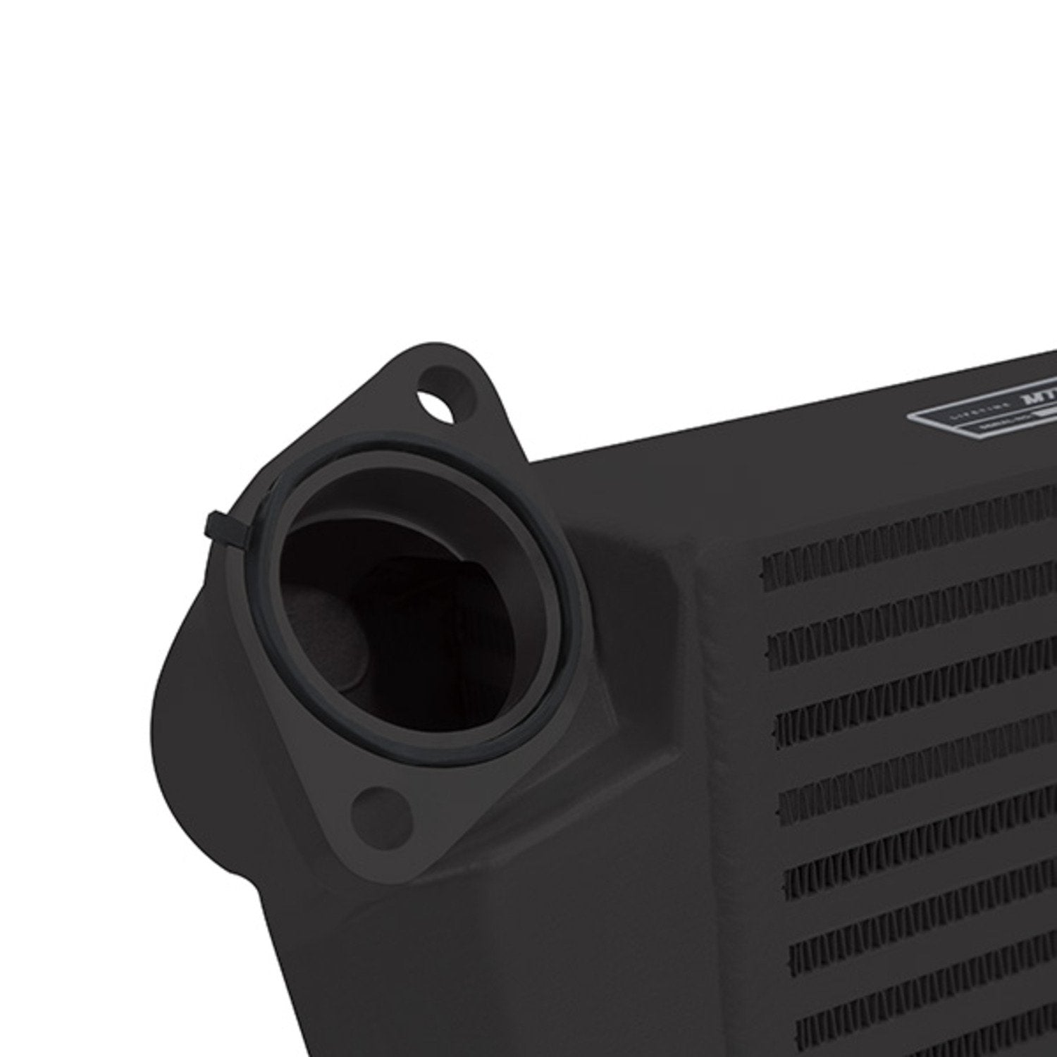 Mishimoto Top-Mount Intercooler MMTMIC-WRX-08BKRD Fits Subaru WRX 2008-2014 Black Cooler, Red Hose