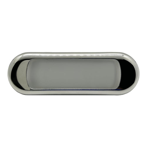 Front Facing shadow-caster Courtesy Light - Above Water Boat Light - Full Color (RGBW) - Stainless Steel Housing - Waterproof