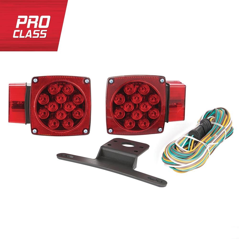 Pro TOWSMART Class 80 in. Over and Under Submersible LED Trailer Light Kit
