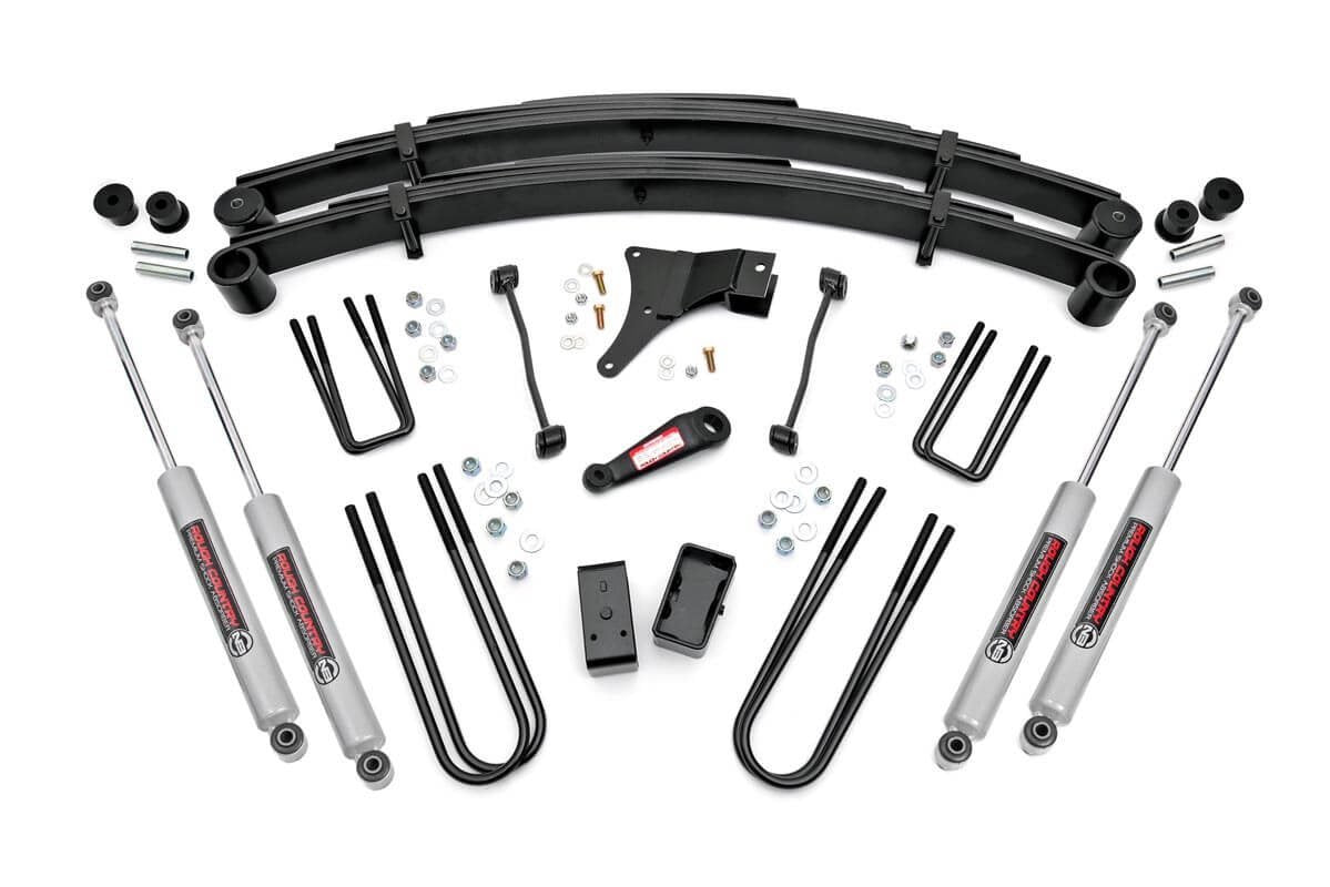 6" Rough Country Suspension Lift Kit for Super Duty 1999 | Pre 3-1-1999-49330