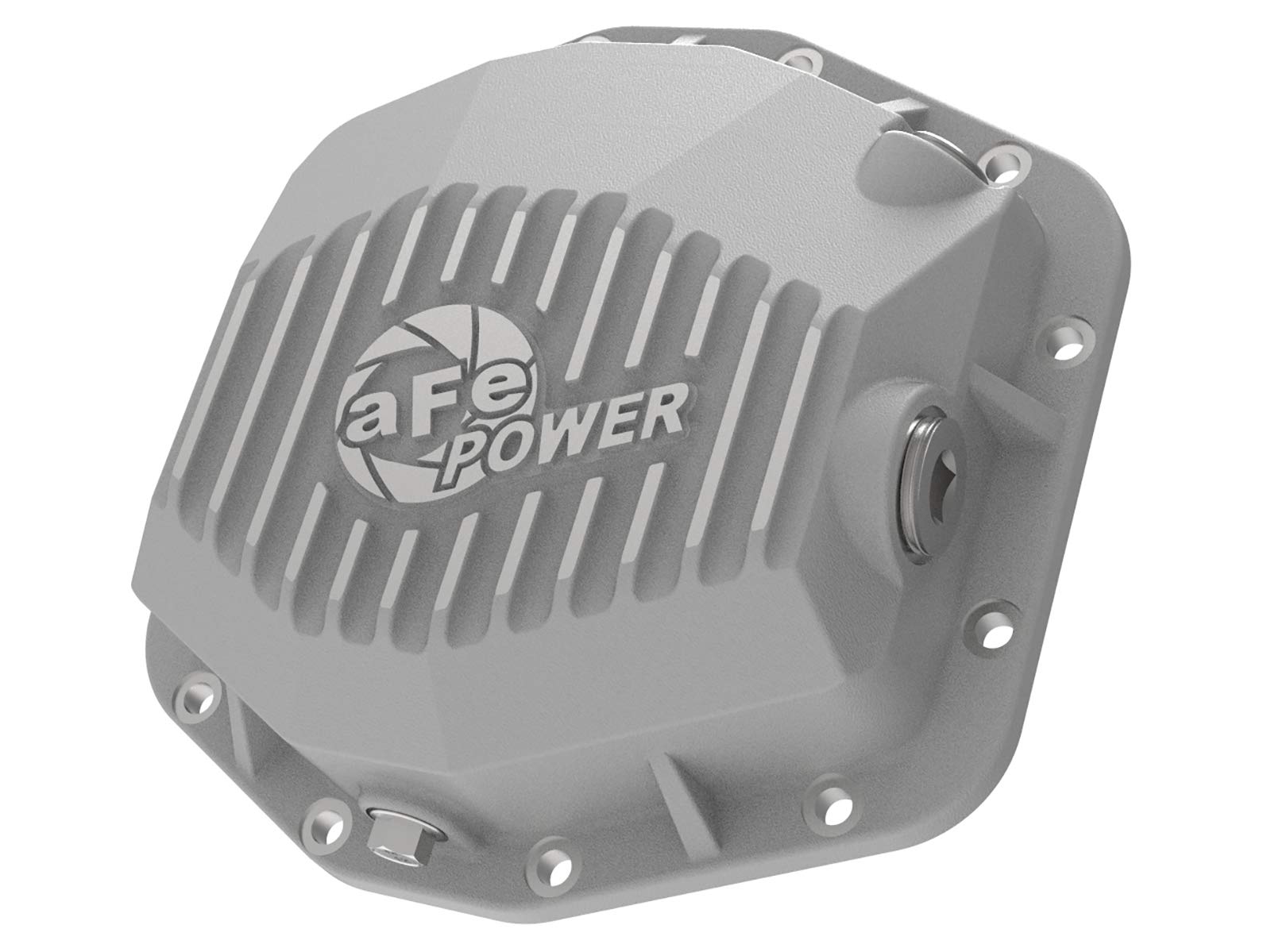 aFe POWER Rear Differential Cover Street Series Raw w/Machined Fins - #46-71170A - Ford Ranger 19-23 L4-2.3L (t) (Dana M220)