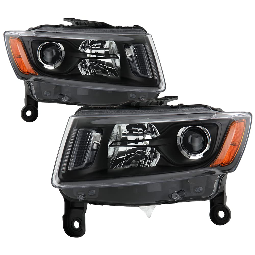 OEM Style Xtune Headlights (HD-JH-JGC14-AM-BK)