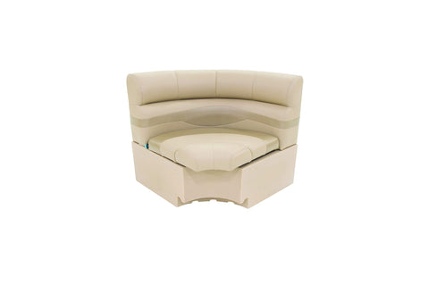 30" Radius Corner Taylor Made Products Pontoon Seat