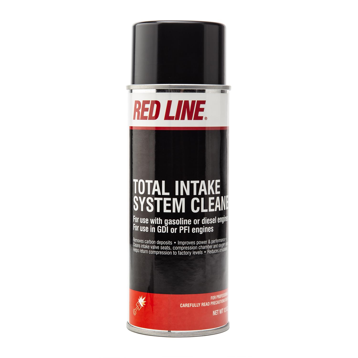 Red Line 17020 Service Chemicals Total Intake System Cleaner, 12 Ounces (1 Pack)