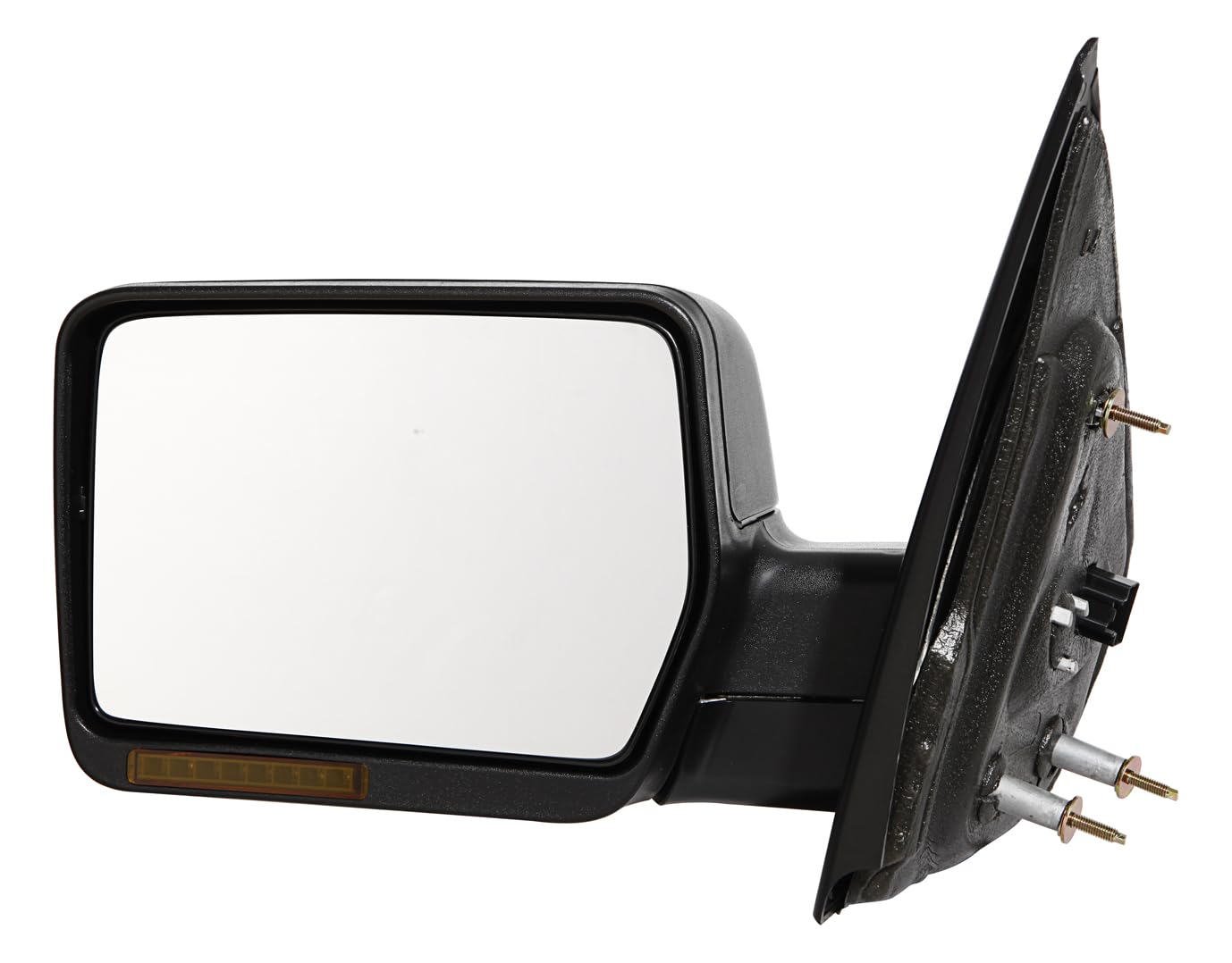For Ford F-150 07-08 ACK Power Heated with SGL without PUDDLE Light Mirror Driver Side (TextureD) | DOT Certified 8L3Z 17683 FA | FO1320321