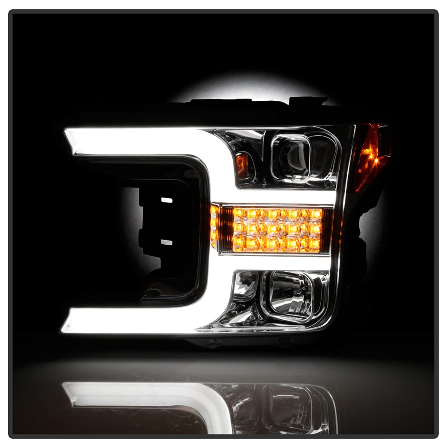 Projector Headlight Spyder - (PRO-YD-FF15018-LBSEQ-C)