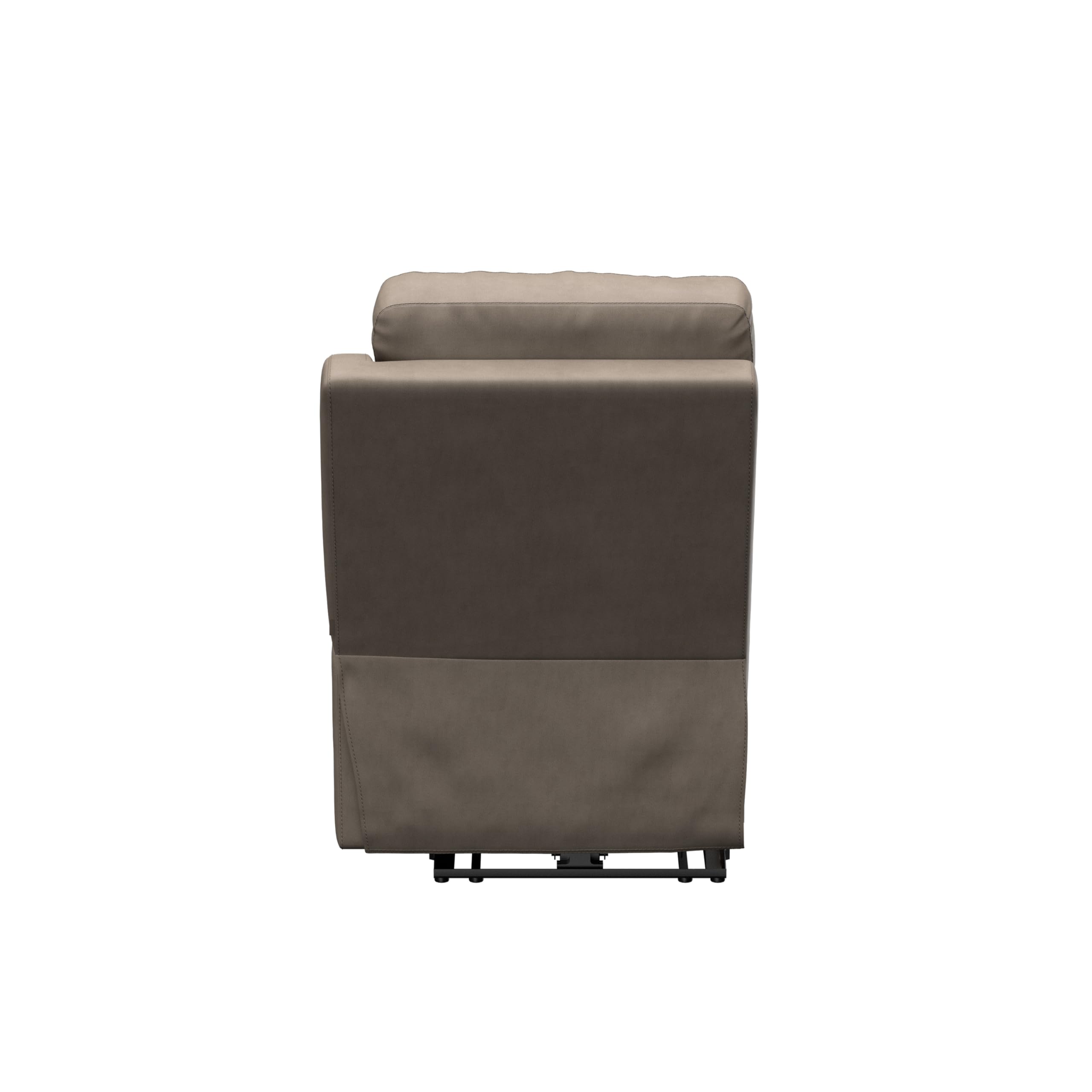 THOMAS PAYNE Driftwood Signature Seismic Series RV Theater Seating Left Arm Recliner with Power Adjustable Lumbar, Headrest, Reclining, Heating, Massage, Integrated Cupholder Controls - 2024044197