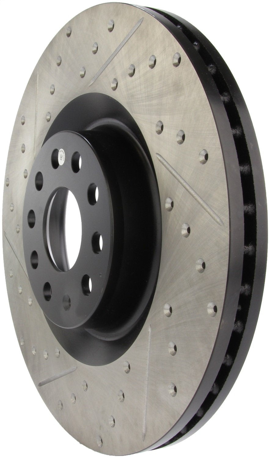 Sport Drilled/Slotted Brake Rotor StopTech 127.33112R (Front Right), 1 Pack