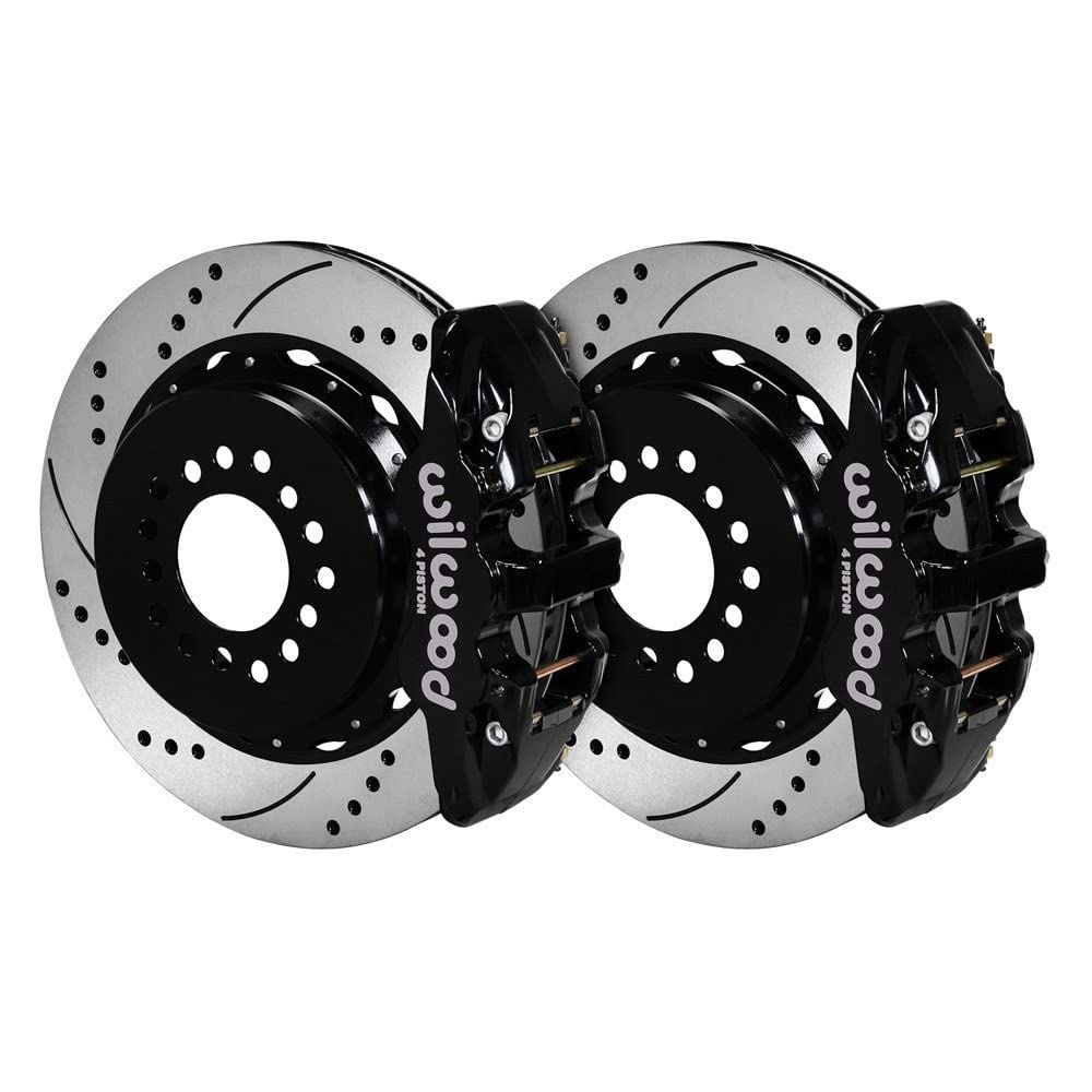 Rear P-Brake Kit AERO4, 14.00", Drilled