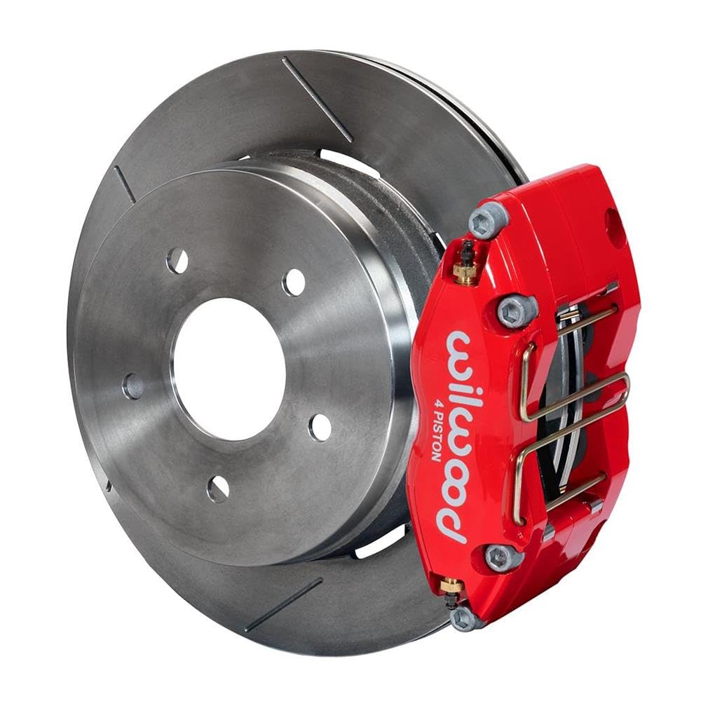 Rear DPR-DS Kit,12.19", Drilled, Red
