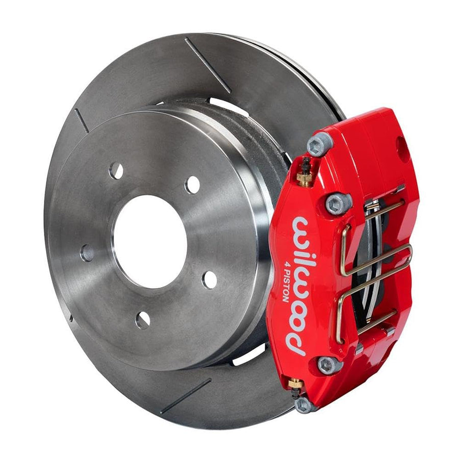 Rear DPR-DS Kit,12.19", Drilled, Red
