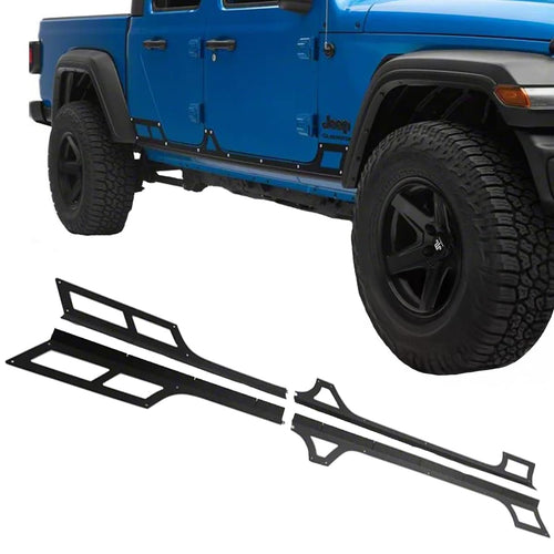 Step-Slider Rocker Guards Rock Slide Engineering for Jeep JT Gladiator 2020-21 (AX-SS-RG-JT4)
