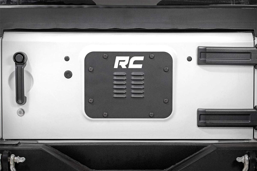 Rough Country Vent Cover Tailgate for 2007-2018 Jeep Wrangler JK - 10514