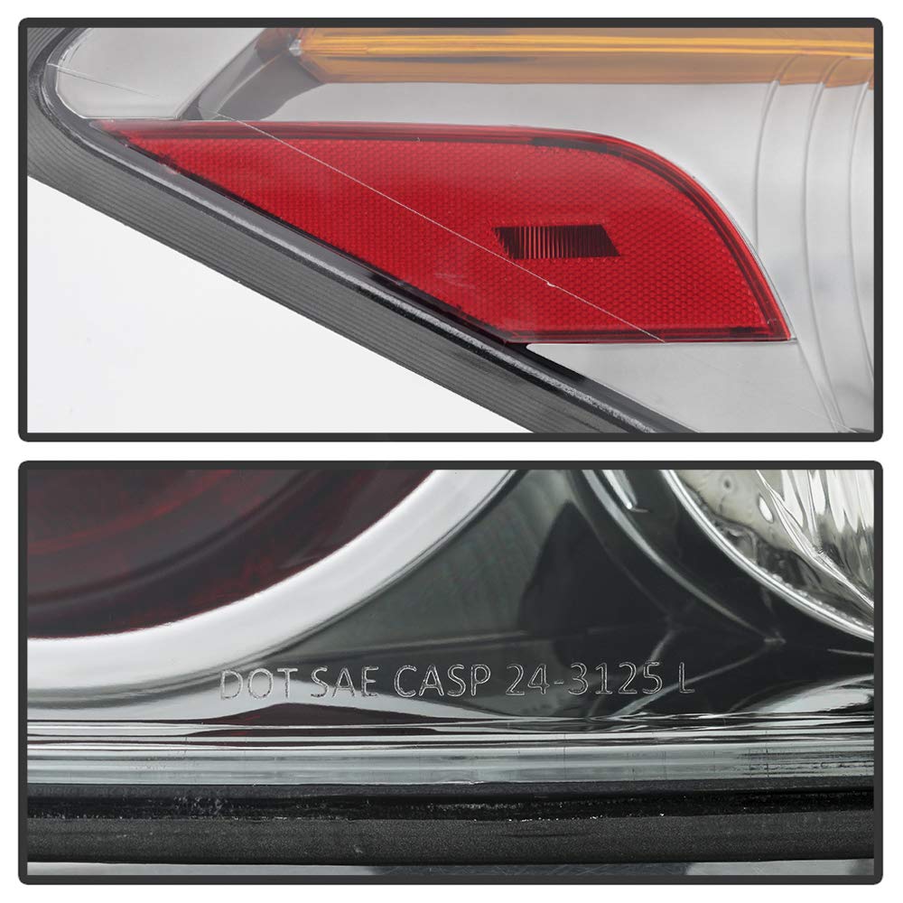 Nissan Altima Left Driver Side Tail Light Xtune ALT-JH-NA07-4D-OE-L
