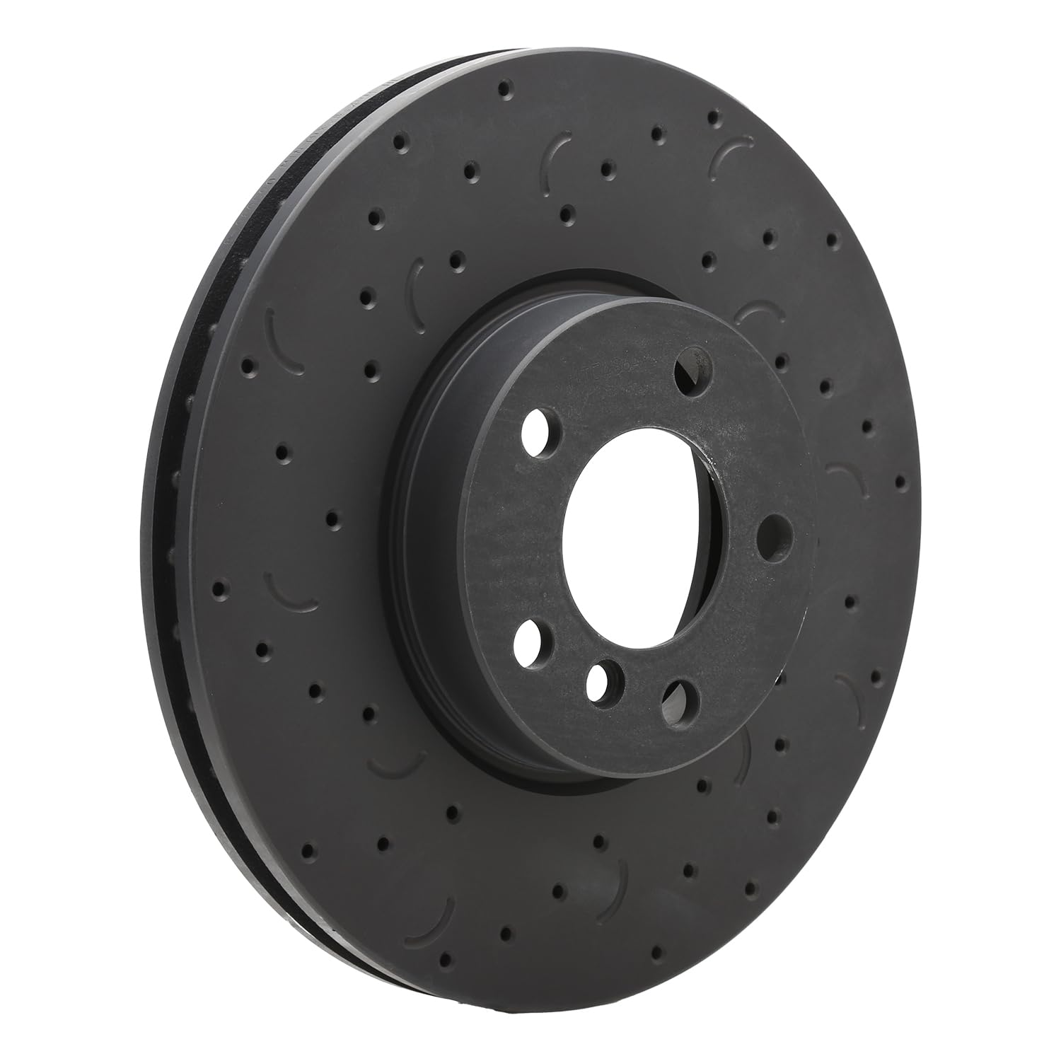 Talon Hawk Performance Brakes Cross-Drilled and Slotted Vented Rotor, 13.07 in. Diameter, 2.45 in. Height