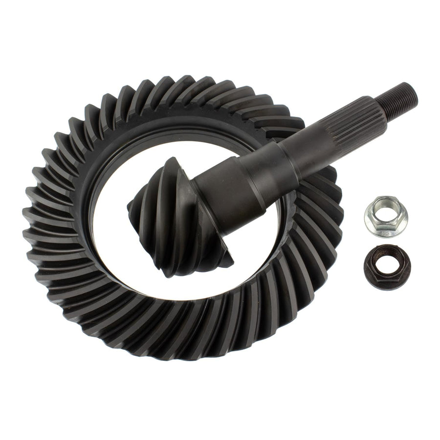 Differential Ring & Pinion EXCEL F975456, For Ford 9.75", Gear Ratio 4.56, 12-Bolt, 31 Spline, 9 Pinion & 41 Ring Tooth-Fits Ford F-150, Expedition, E-Series, Lincoln, USA Standard ZG F9.75-456.