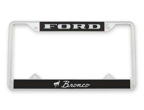 License Plate Frame Bronco