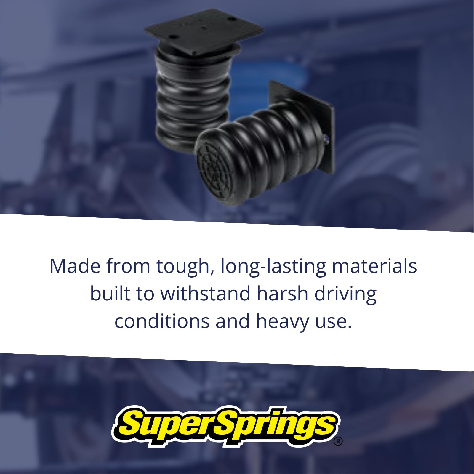 SumoSprings SSR-312-47 | Rear SumoSprings for Dodge RAM 2500|3500, black