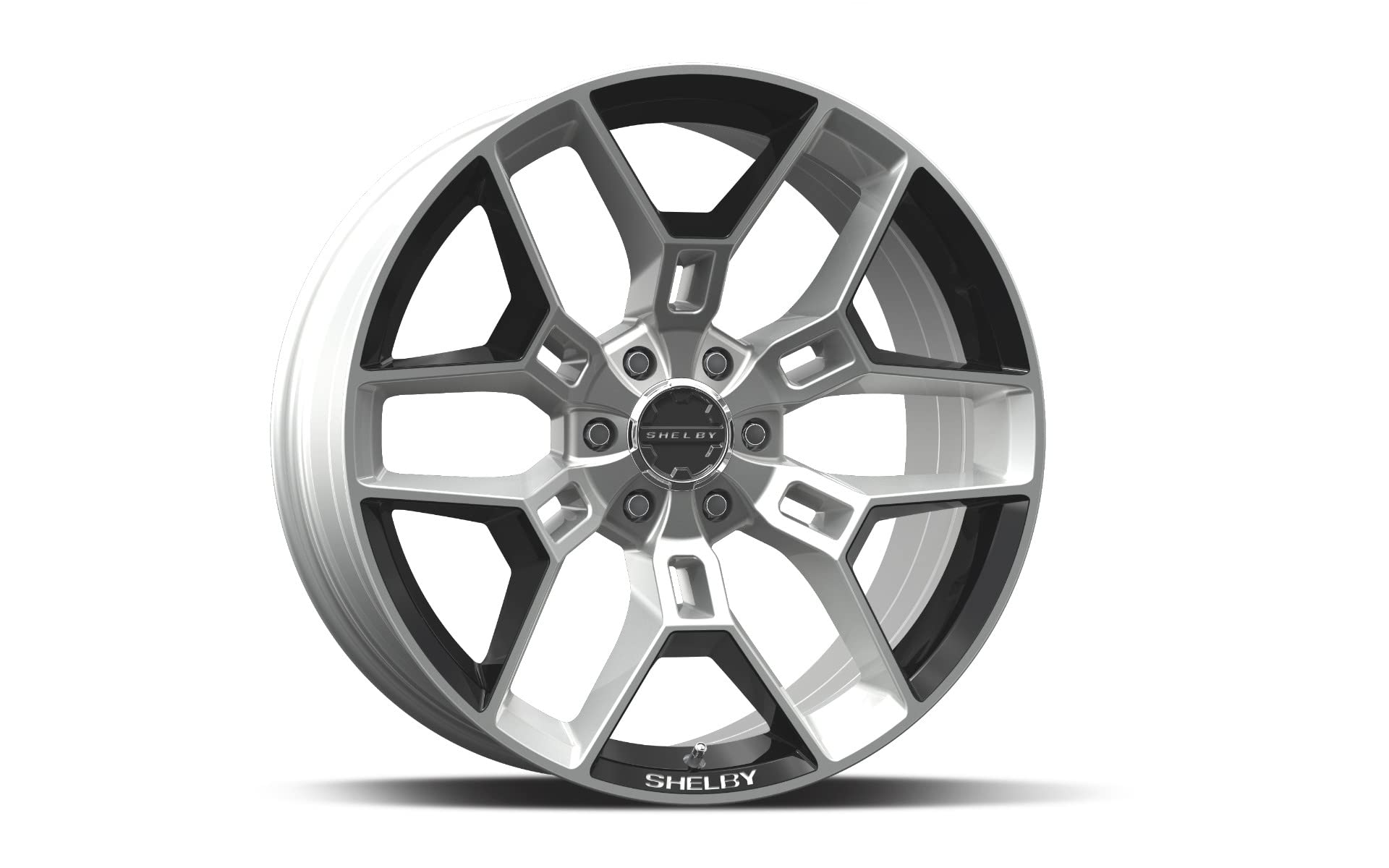 45295512CP Drake Wheels CS-45 F150 Hyper SLVR W/B