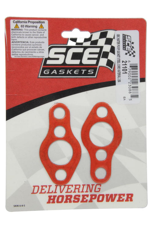 Water Pump Gasket SCE, Composite, Small Block Chevy, Pair