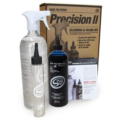 Precision II S&B Filters 88-0009 Cleaning & Oil Kit (Blue Oil)