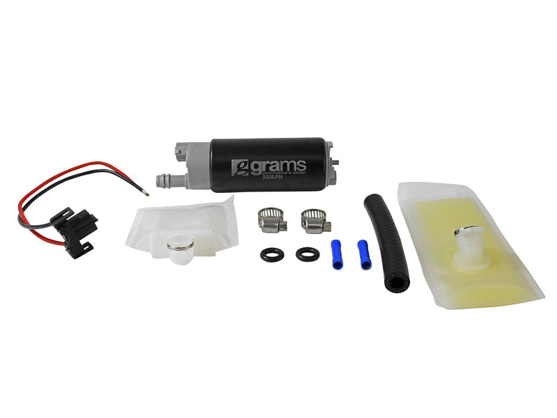 320LPH Grams Performance In-Tank Fuel Pump G51-99-0320, Black